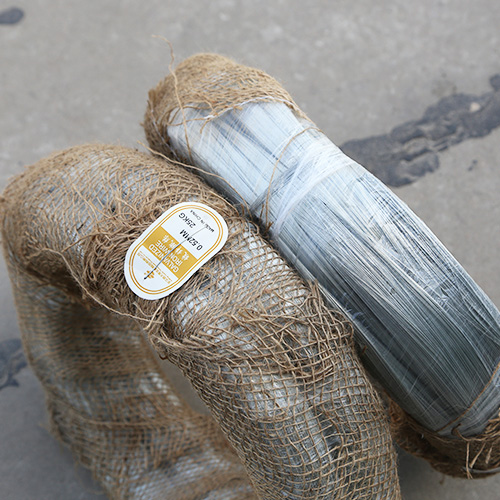 Electro-galvanized steel iron wire Filo di ferro in acciaio elettrozincato